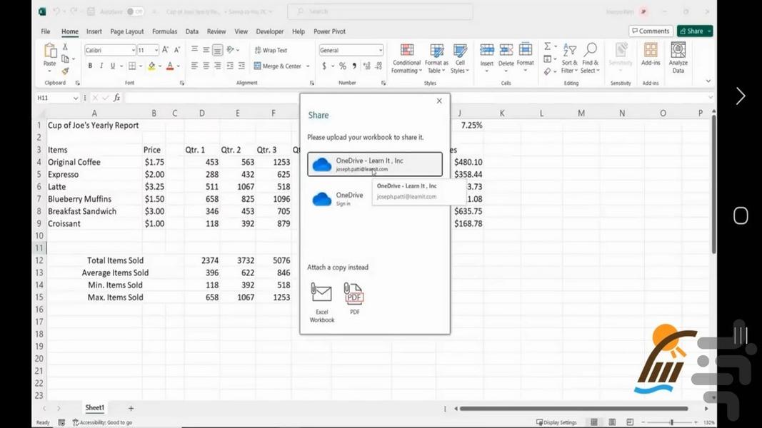 آموزش اکسل ۳۶۵ به مبتدیان - Image screenshot of android app