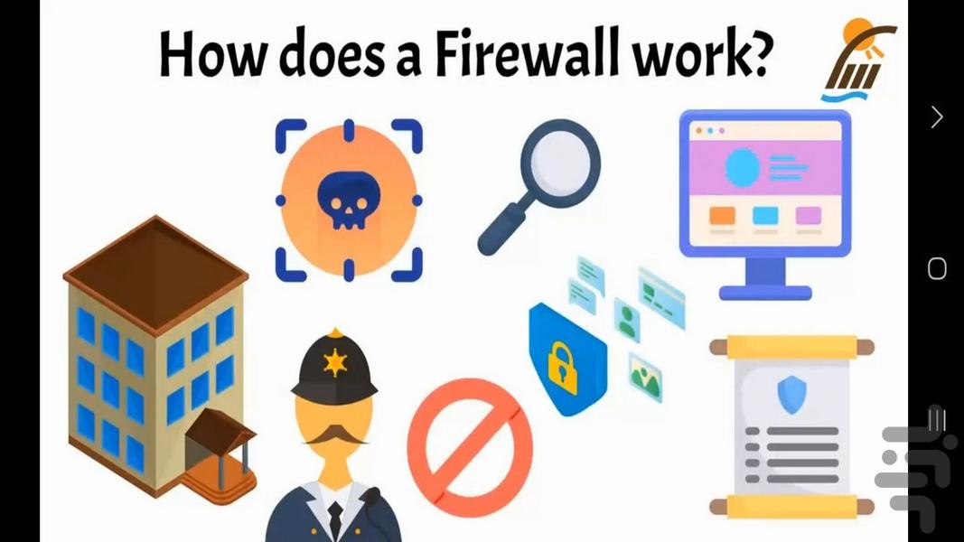 فایروال - محاظت از شبکه و داده ها - عکس برنامه موبایلی اندروید