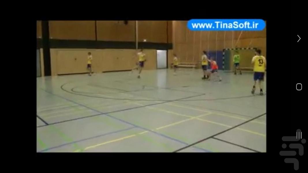 آموزش تمرینات هندبال (فیلم) - عکس برنامه موبایلی اندروید