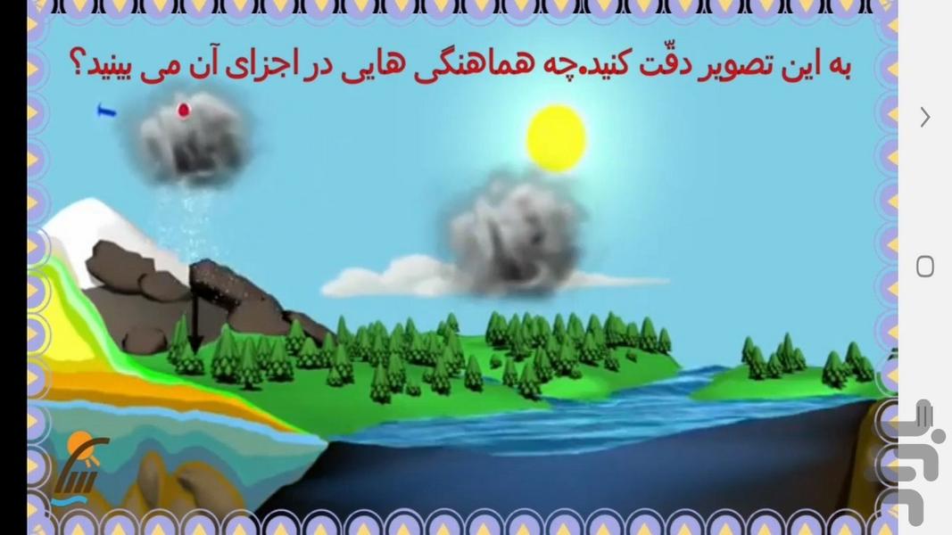 آموزش هدیه های آسمان پنجم دبستان - عکس برنامه موبایلی اندروید