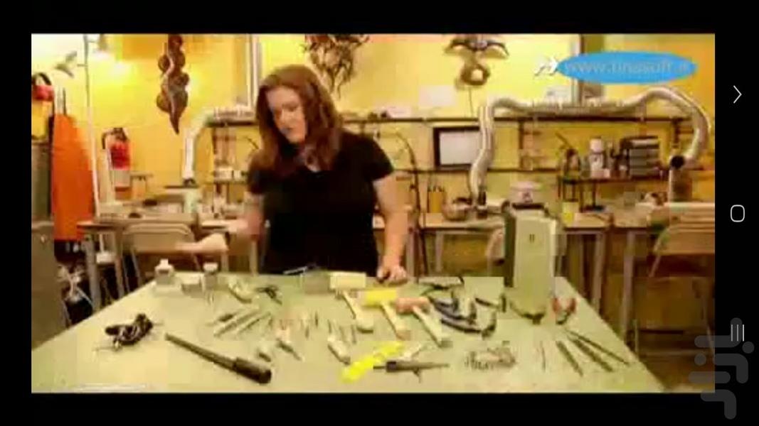 آموزش ساخت طلا و جواهر (فیلم) - عکس برنامه موبایلی اندروید