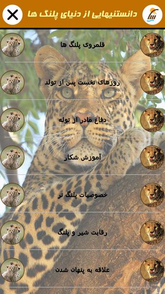 دانستنیهایی از دنیای پلنگ ها (فیلم) - Image screenshot of android app