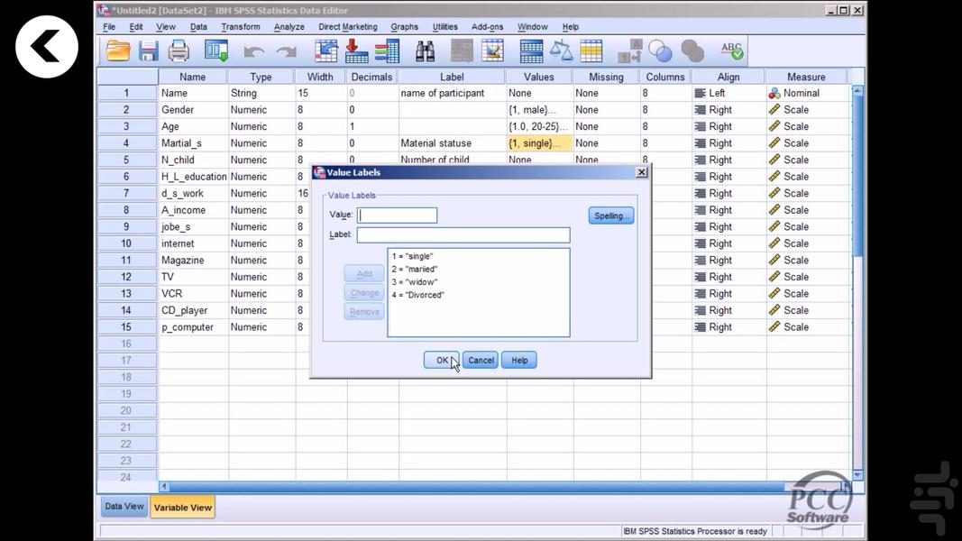 Comprehensive training SPSS - Image screenshot of android app