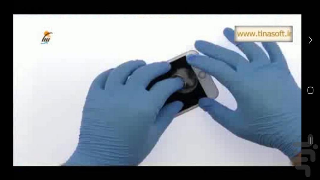 آموزش تعمیرات گوشی آیفون - عکس برنامه موبایلی اندروید