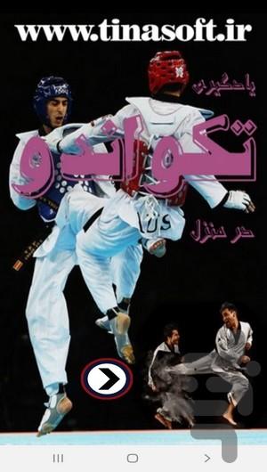 Learn Taekwondo at home - Image screenshot of android app