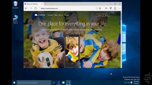 آموزش جامع  Windows 10 (فیلم) - عکس برنامه موبایلی اندروید