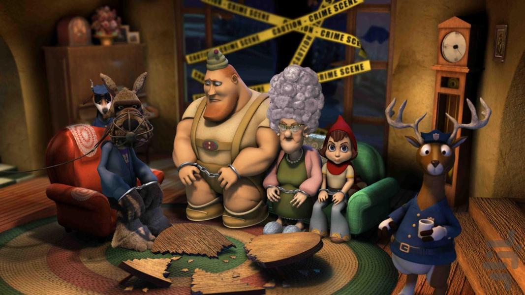 کارتون شنل قرمزی - Image screenshot of android app