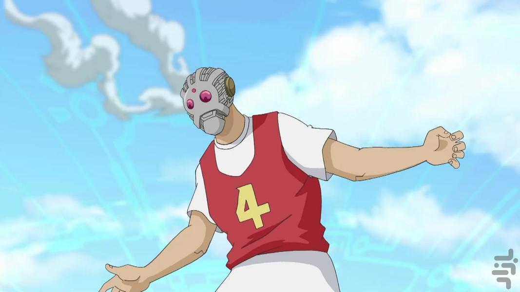 کارتون فوتبال رباتی - Image screenshot of android app