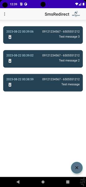 Sms Redirect - Image screenshot of android app