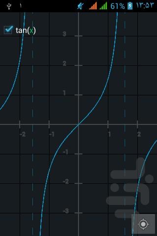 ماشین حساب گرافیکی - عکس برنامه موبایلی اندروید