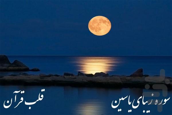 سوره یاسین صوتی و متنی - عکس برنامه موبایلی اندروید