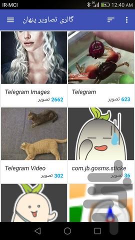 Hidden Media Gallery - Image screenshot of android app