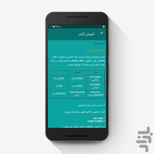 خودآموز زبان انگلیسی - عکس برنامه موبایلی اندروید