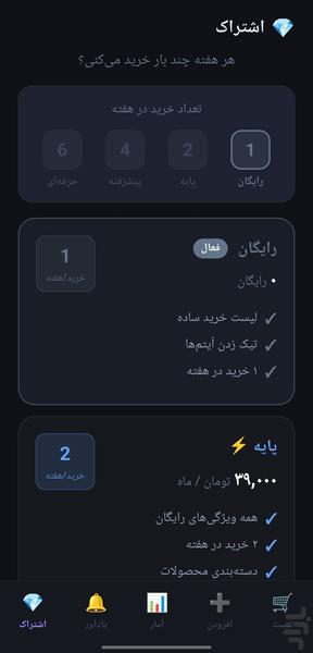 سبدی - عکس برنامه موبایلی اندروید