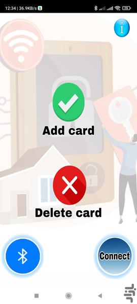 اکسس کنترل rfid درفون pro - عکس برنامه موبایلی اندروید