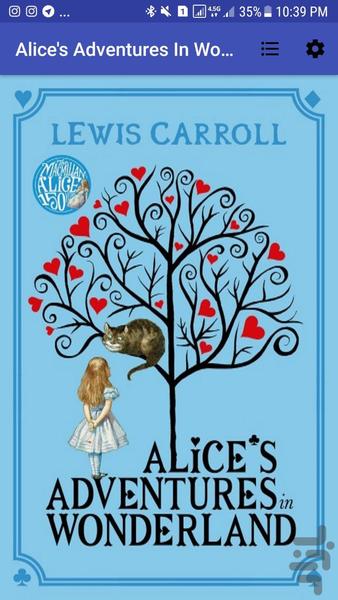 رمان"آلیس در سرزمین عجایب"(متن+صوت) - عکس برنامه موبایلی اندروید