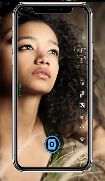 دوربین فول اچ دی ( HD Camera ) - Image screenshot of android app
