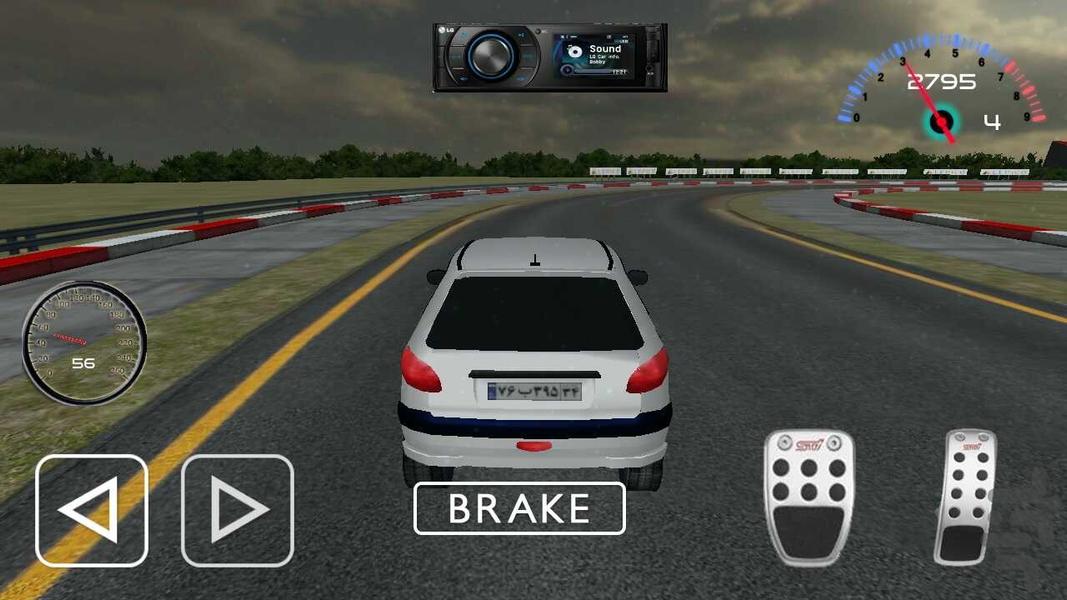 رانندگي با 206 😎 - ماشین بازی - عکس بازی موبایلی اندروید