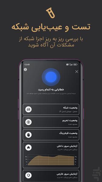 ایرانیلینک | بررسی ترافیک داخلی - عکس برنامه موبایلی اندروید