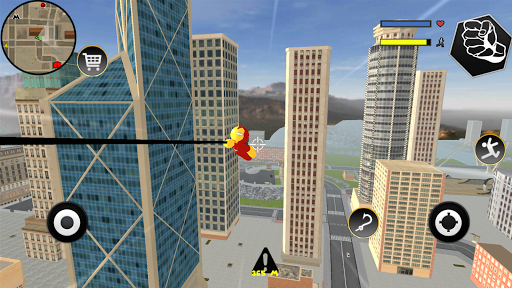 Iron Stickman Rope Hero Vegas Gangst Crime Mafia - عکس برنامه موبایلی اندروید