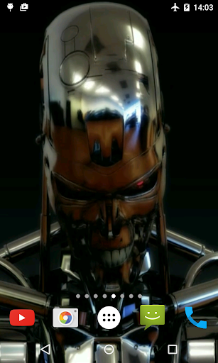 Iron Robot 3D Live Wallpaper - عکس برنامه موبایلی اندروید