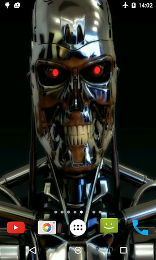 Iron Robot 3D Live Wallpaper - عکس برنامه موبایلی اندروید