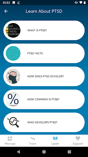 PTSD Coach - عکس برنامه موبایلی اندروید