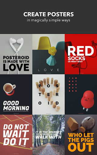 Posteroid - Image screenshot of android app