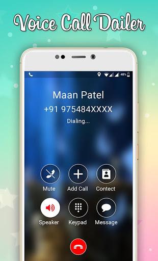 Voice Call Dialer – True Caller ID - عکس برنامه موبایلی اندروید