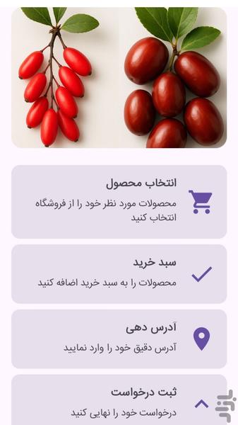 Barberry and jujube of South Khoras - Image screenshot of android app