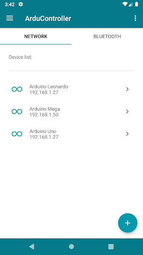 ArduController - عکس برنامه موبایلی اندروید