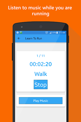 Learn to run - عکس برنامه موبایلی اندروید