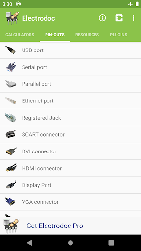 Electrodoc - electronics tools - Image screenshot of android app