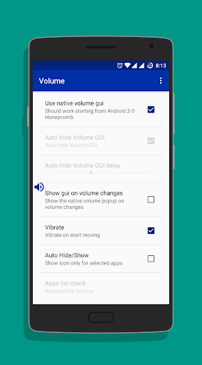 Virtual Volume Button - عکس برنامه موبایلی اندروید