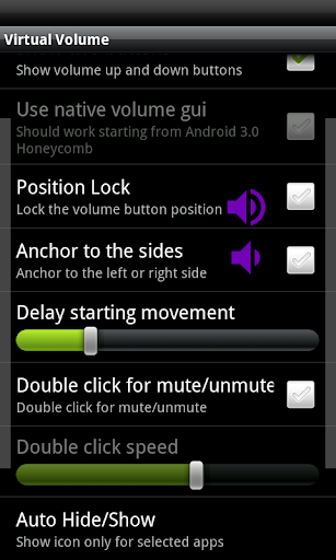 Virtual Volume Button - عکس برنامه موبایلی اندروید