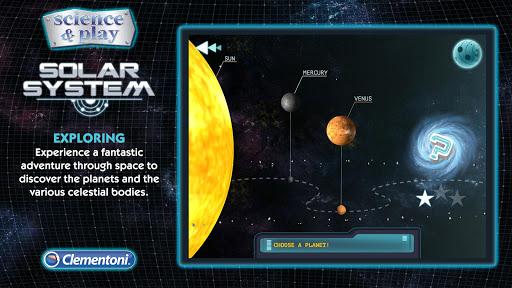 Solar System by Clementoni - Gameplay image of android game