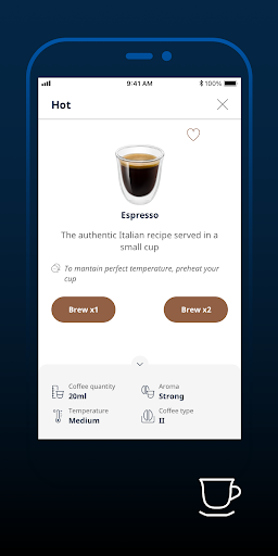 De'Longhi Coffee Link - عکس برنامه موبایلی اندروید