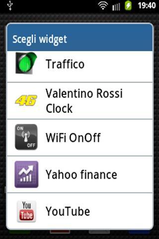 Valentino Rossi Clock - عکس برنامه موبایلی اندروید