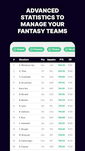 Kickest - Fantasy Serie A - عکس بازی موبایلی اندروید