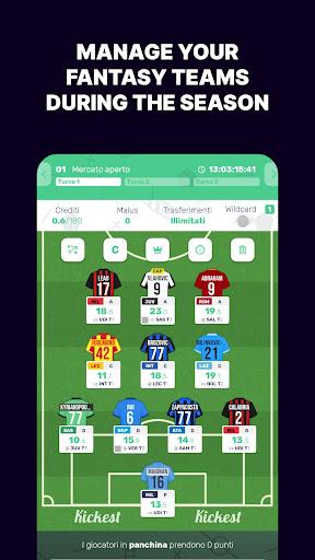 Kickest - Fantasy Serie A - عکس بازی موبایلی اندروید