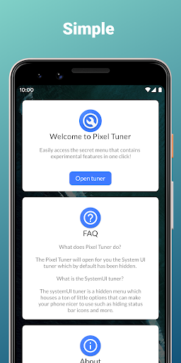 Pixel Tuner - SystemUI Tuner - Image screenshot of android app