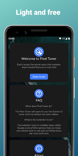 Pixel Tuner - SystemUI Tuner - Image screenshot of android app
