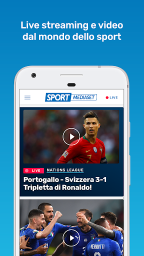 SportMediaset - Image screenshot of android app