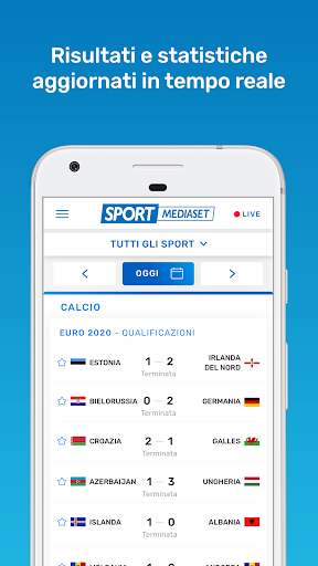 SportMediaset - عکس برنامه موبایلی اندروید