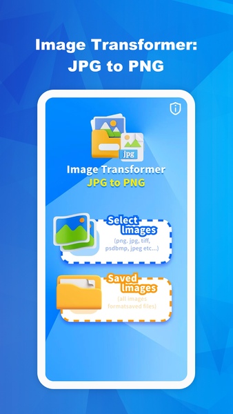 Image Transformer: JPG to PNG - Image screenshot of android app