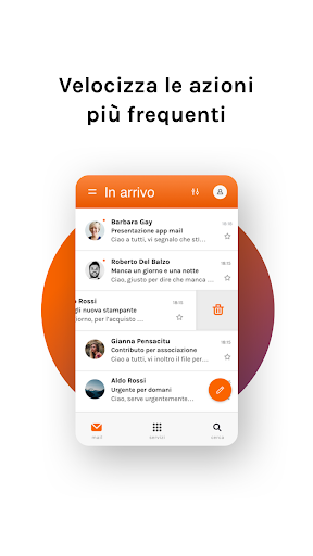 Virgilio Mail - Email App - عکس برنامه موبایلی اندروید