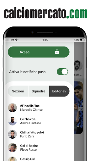 Calciomercato.com - Image screenshot of android app
