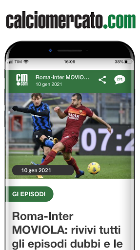 Calciomercato.com - Image screenshot of android app