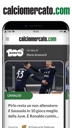 Calciomercato.com - Image screenshot of android app
