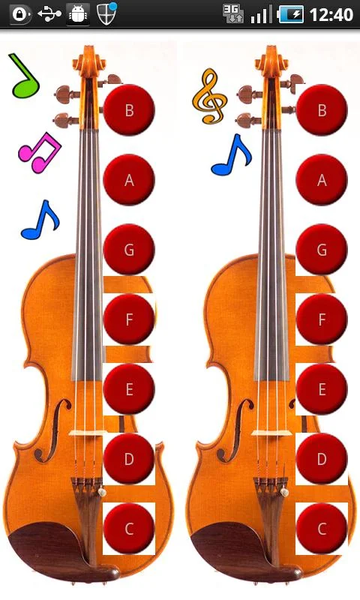 Real Violin - Image screenshot of android app